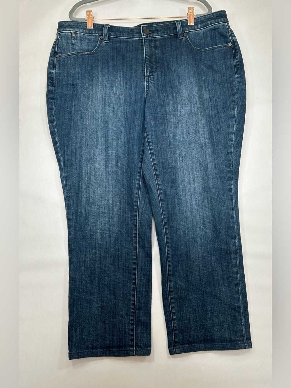 Talbots Flawless Five-Pocket Cropped Straight Jeans Size 16